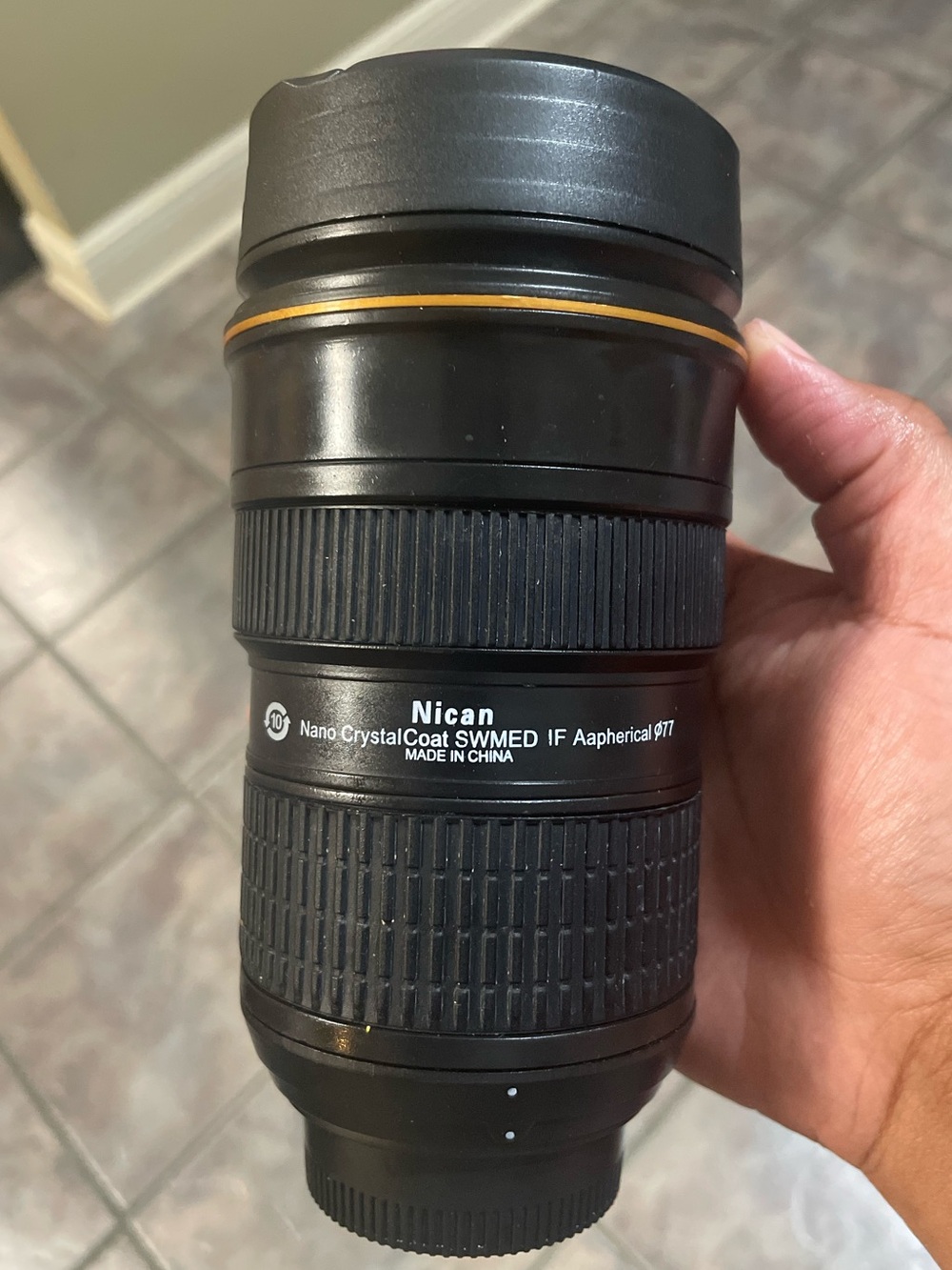 Camera Lens Travel MUG - Picture 2 of 5